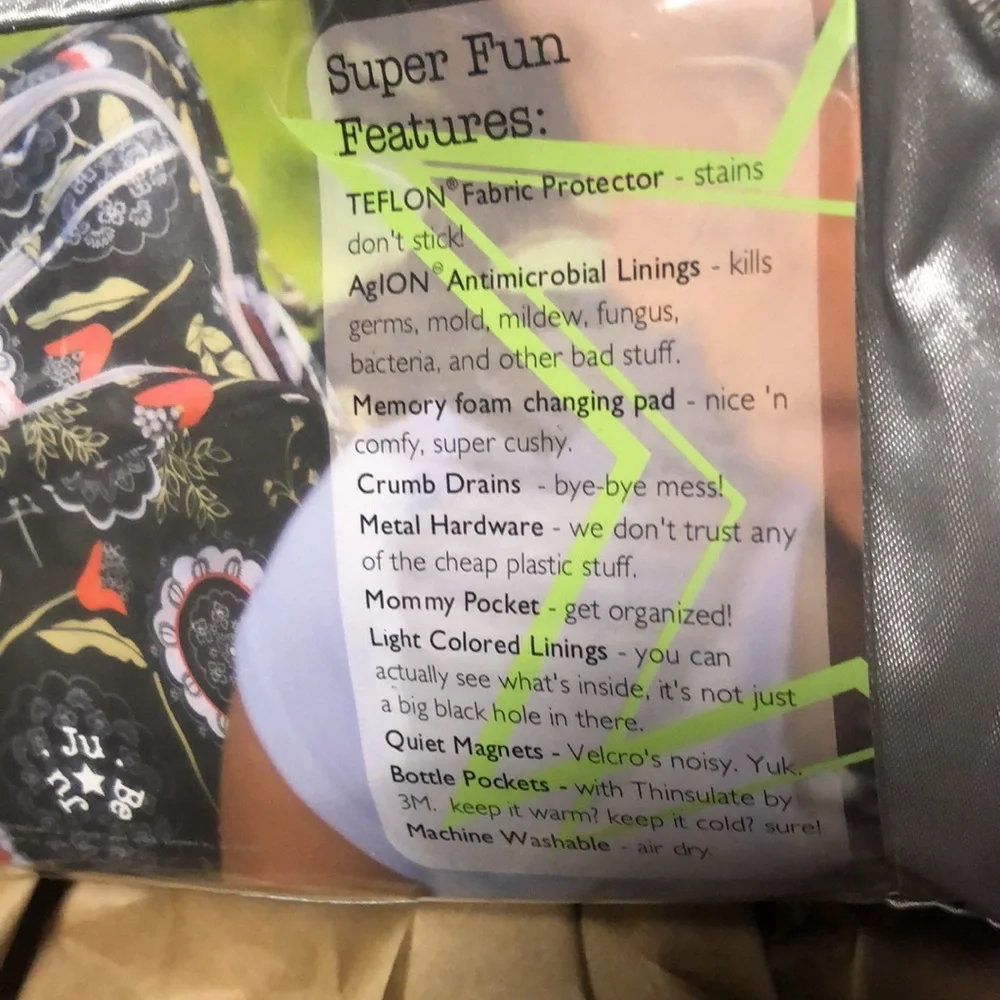 NWT  Designer diaper bag